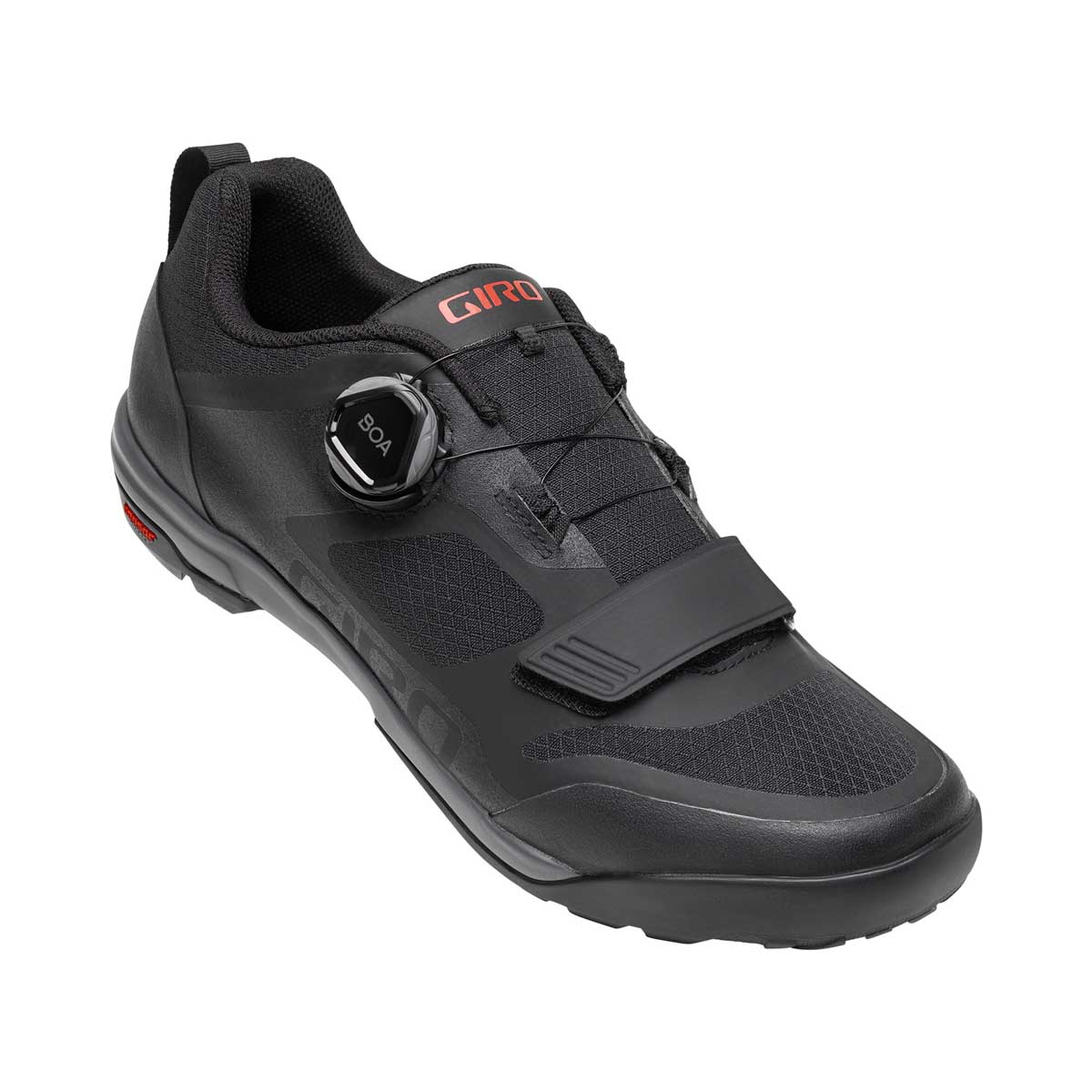 Giro Ventana Shoe Men's in Black and Dark Shadow